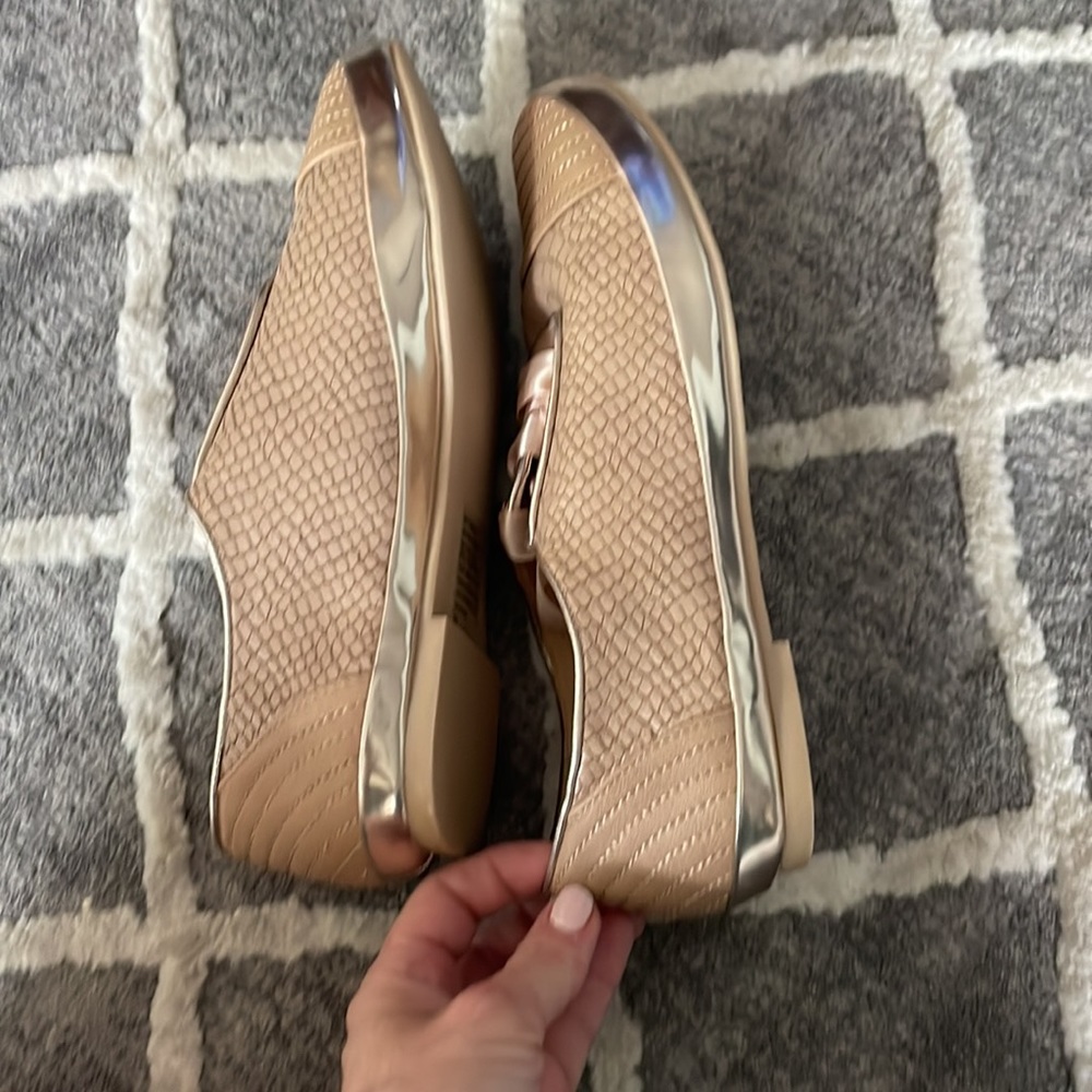 Mark. Women's Shoes. Tan Alligator Print Size 10‎ - new - Picture 8 of 9